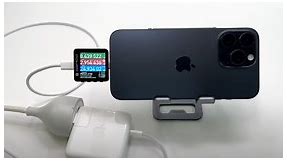 iPhone 15 Pro Max Charging Speeds Remain Unchanged From The iPhone 14 Pro Max, Regardless Of Which Power Brick Is Used