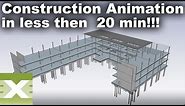 4D BIM Construction Animation in Bexel Manager