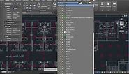 #3 continue wiring in lighting design using Autocad (Normal and Emergency)
