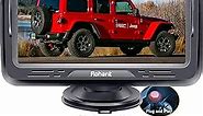 Rohent Backup Camera Monitor HD 1080P Night Vision Waterproof Car Truck License Plate Back Up Rear View Reverse Cam Kit DIY Gridlines R1
