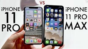 iPhone 11 Pro Vs iPhone 11 Pro Max In 2022! (Comparison) (Review)