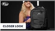 Take a closer look at the Head Pro X Tennis Backpack 30L in black (made from recycled materials)