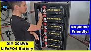 How to Build an EG4 30 kWh LiFePO4 Server Rack Battery
