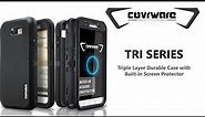 Samsung Galaxy J7 Sky Pro / J7 Prime / J7 V / J7 2017, [Tri Series] COVRWARE Triple Layer Case