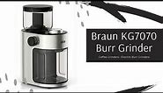 Braun KG7070 Burr Grinder Review, 7 4 x 5 2 x 10 6 Inches, Stainless Steel