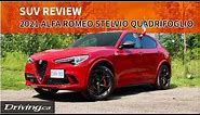 2021 Alfa Romeo Stelvio Quadrifoglio | SUV Review | Driving.ca
