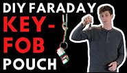 Make your own faraday key fob pouch for your car keys! Defeat relay hacking!