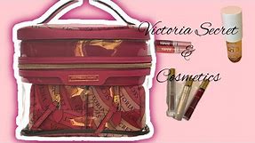 How I use the Victoria Secret 🤫 Cosmetics Case & what’s inside it.