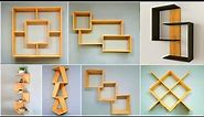 Amazing DIY Wooden Shelves Designs| Home Wall Shelves Decoration Ideas| DIY Home Woodworking Project