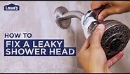 How to Fix a Leaky Shower Head | DIY Basics
