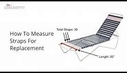 How To Measure Straps For Replacement