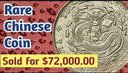 China Most Valuable Coin 1908 1 Dollar Yunnan Silver Coin | Old Chinese Coins Worth Money