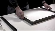 How to assemble metal frames