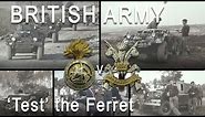 Ferret Armored Scout Cars - British Army Information Film