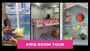 Kids Room Tour | Decorating ideas | Interior design | Organization | Kids room makeover | Wall decor
