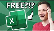 🆓 How to Get Microsoft Excel for FREE (download & web versions)