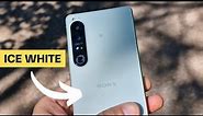 Sony Xperia 1 IV unboxing & full review (Ice white)