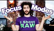 Cameras Focus Modes Explained: When to Use Continuous Auto Focus, Single Auto Focus or Manual Focus