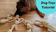 How to Tie Rope Dog Toys - 5 Easy DIY Knots
