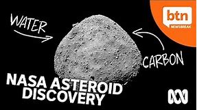 NASA reveals asteroid contains the building blocks for life