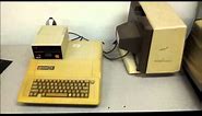 Apple IIe : Back To The Future - First Time Turned On In Decades!