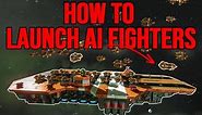 Launch AI Fighters Carriers Now Viable - HOW TO - Space Engineers