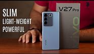 vivo V27 Pro review - Loved It's 3D Curved Display & Color-Changing Glass Design!