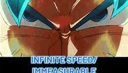 WHY GOKU HAS INFINITE SPEED #powerscale #dragonball #infinity #goku