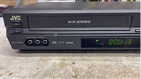 JVC HR-XVC26U VCR/DVD Combo Player Recorder