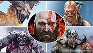 God of War - All Bosses (With Cutscenes) [2K 60FPS] PS4 Pro