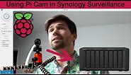 Use a RaspberryPi as a Security Camera for Synology Surveillance Station!