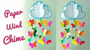 DIY - Wind Chime | Paper Craft | Easy Craft for | Summer Craft Ideas | By Punekar Sneha