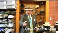 How to Roll Up a Packable Felt Hat or Straw Hat | DelMonico Hatter