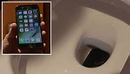 We took a brand new iPhone 7 and threw it down the toilet to see if it is waterproof