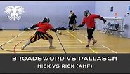 Highland Basket Hilt Broadsword vs Heavy Cavalry Pallasch