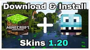 How To Download & Install Skins In Minecraft PE 1.20