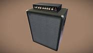 Fender Bass Amp - Download Free 3D model by Ryan_Nein
