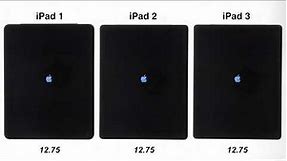 iPad 1 vs. iPad 2 vs. iPad 3: Boot Time