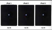 iPad 1 vs. iPad 2 vs. iPad 3: Boot Time