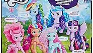 My Little Pony Dolls Rainbow Celebration, 6 Pony Figure Set, 5.5-Inch Dolls, Toys for 3 Year Old Girls and Boys, Unicorn Toys (Amazon Exclusive)