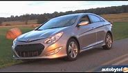 2013 Hyundai Sonata Hybrid w/ Blue Drive Test & Car Video Review