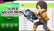 Mii (Female) Voices - Super Smash Bros Ultimate