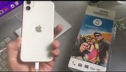 Unlocked IPhone 11 White 128GB Refurbished unboxing sold by Newegg