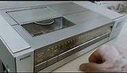 Philips CD 202 compact disc player 1983 DAC 14BIT lettore CD vintage hifi test ko