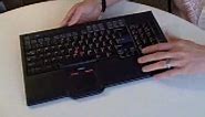 Lenovo ThinkPad UltraNav USB keyboard hands-on