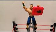 WWE ACTION INSIDER: John Cena Elite 20 series Mattel wrestling figure review "grims toy show"