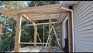 Building a Screened In Porch DIY (over an existing deck)