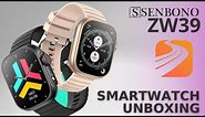 SENBONO ZW39 SMARTWATCH LED FLASHLIGHT 🔦 UNBOXING