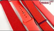 New Fall 2020 Product Red Apple Watch Bands | Sport Loop, Sport Band, Solo Loop & Braided Solo Loop!