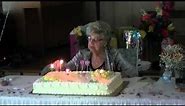 Moms 100th Birthday cake